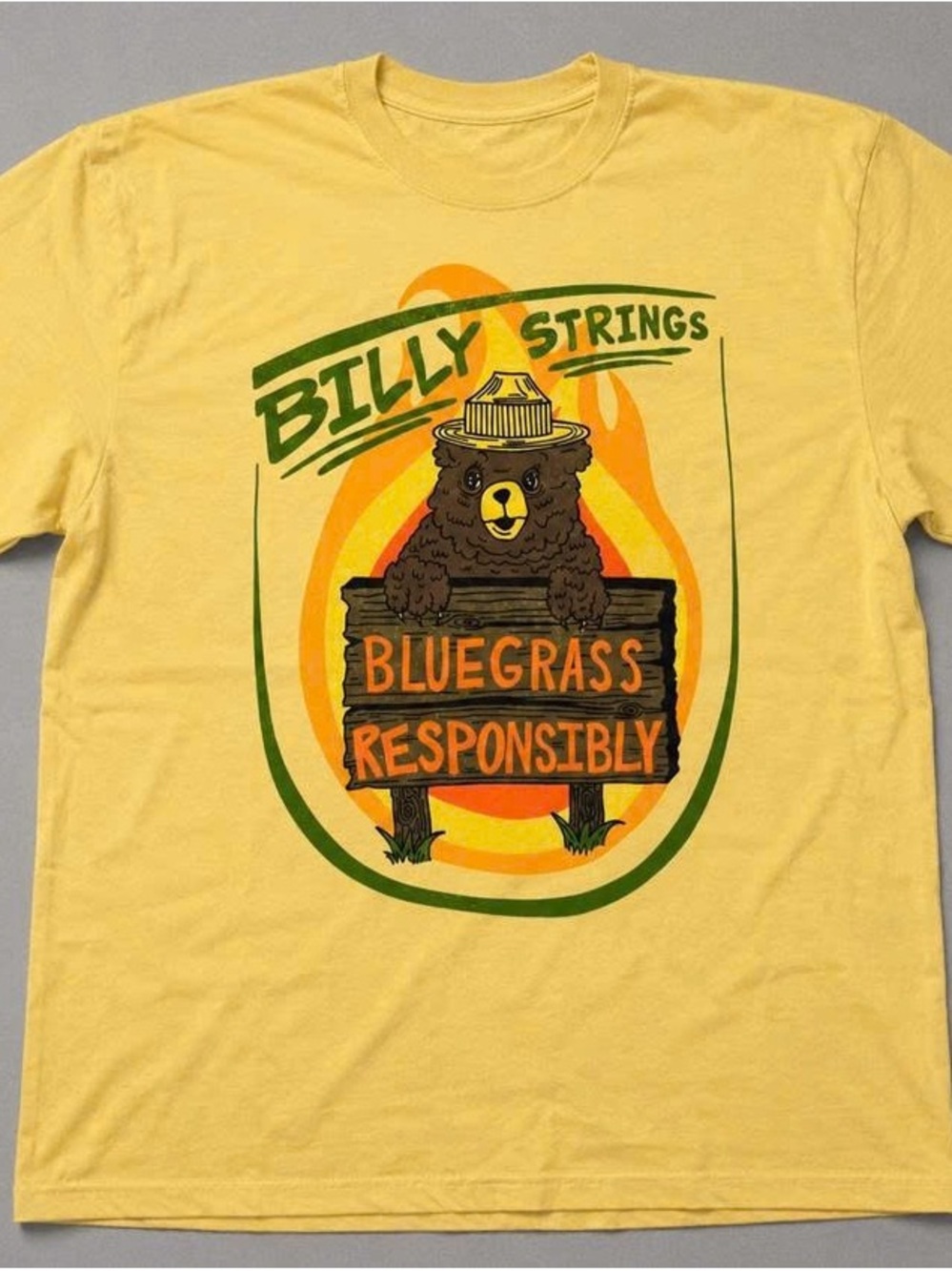 'Billy Strings' Bear Graphic Tee